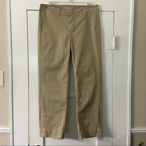 Everlane Lightweight Straight Leg Crop Pant - Picture 3 of 13